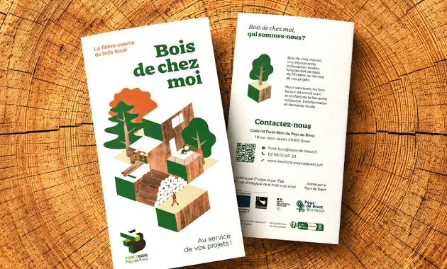 Dépliant Bois de chez moi