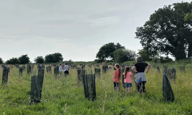 Atelier biodiversité sur les sites de plantation