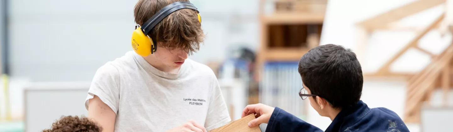 Lycée du bâtiment de Pleyben