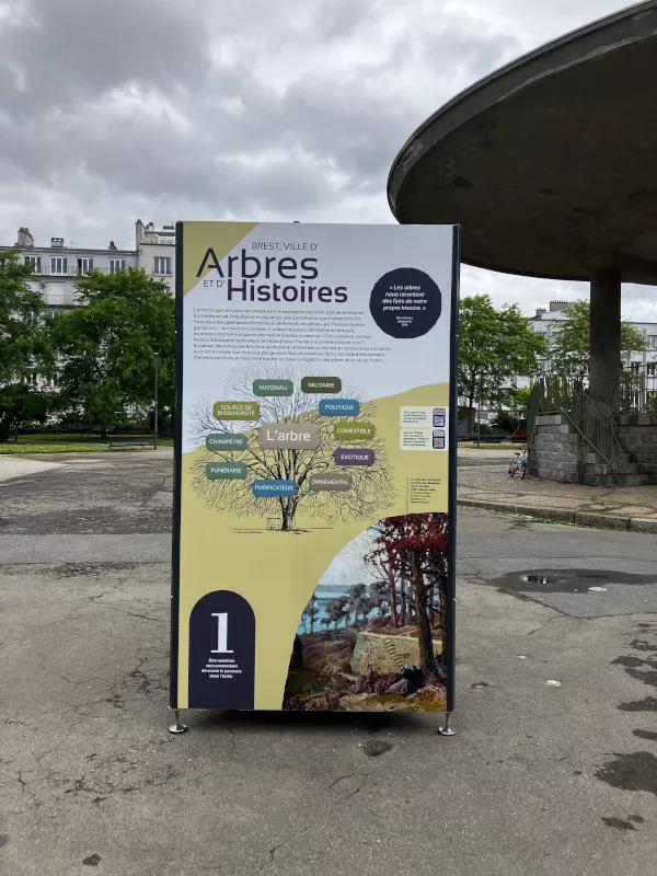Brest, ville d'arbres et d'histoires