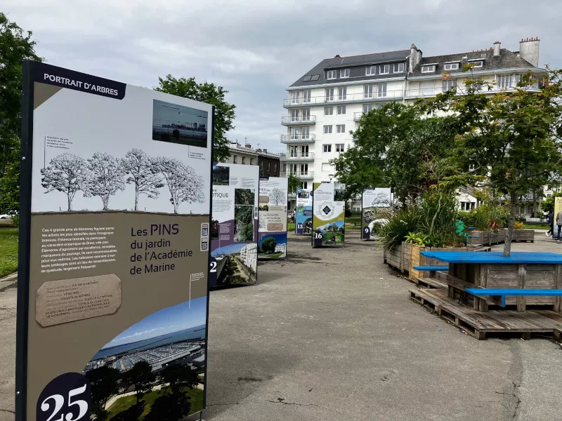 Brest, ville d'arbres et d'histoires