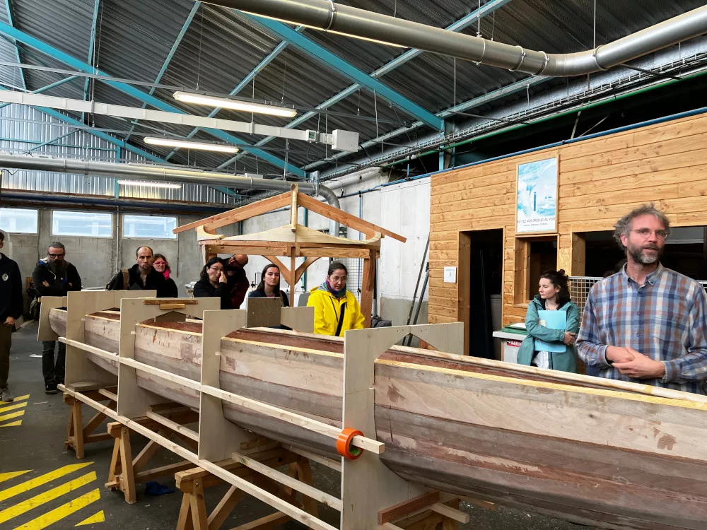 Visite de France Travail sur la filière bois